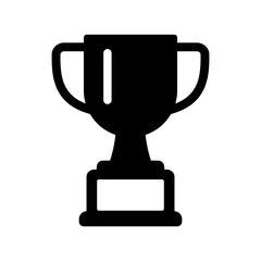 Trophy cup icon, victory cup icon. Trophy icon.