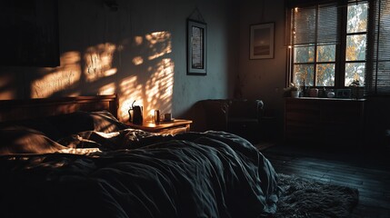 Warm Bedroom Sunlight