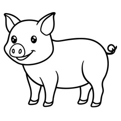 cartoon pig cartoon