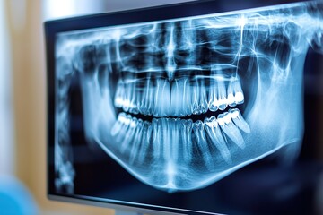 Dental X-Ray - Panoramic Scan of Teeth and Jaw