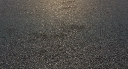 Textured Asphalt Surface with Subtle Light and Shadow Details