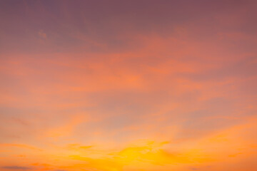 Morning cloud and sky backdrop,Nature beautiful Light Sunset or sunrise sky,Sunset sky for background or sunrise sky and cloud at morning.