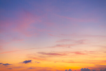 Morning cloud and sky backdrop,Nature beautiful Light Sunset or sunrise sky,Sunset sky for background or sunrise sky and cloud at morning.