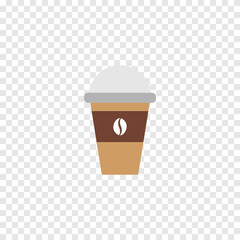 Coffee icon. Vector illustration.