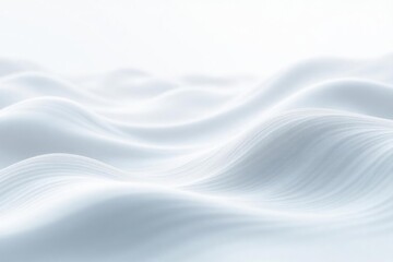 Subtle grey wave pattern, delicate undulating lines on white, subtle, background