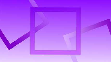 A vibrant, modern background featuring a gradient of purple hues with geometric shapes. 