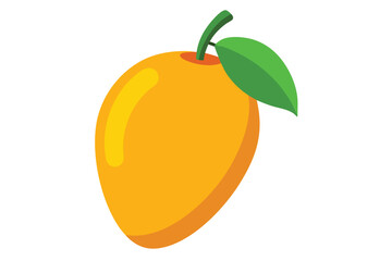 a-mango-vector-art-illustriton-white-baground.eps