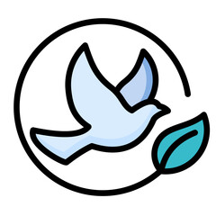 Obraz premium Bird Icon Element For Design