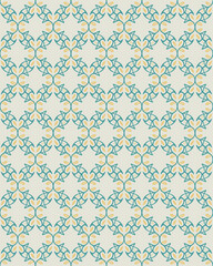 Fruit branch lattice seamless pattern background design