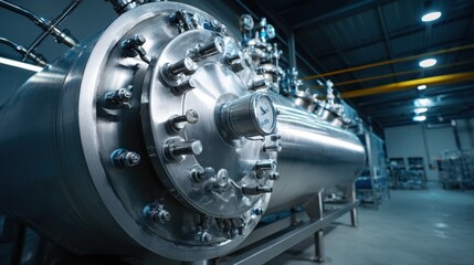 Advanced High Pressure Processing Machinery in Food Manufacturing: Metal Tank for Safe Pasteurization and Preservation