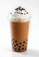 cup of coffee with chocolate