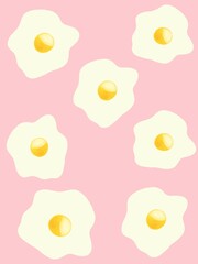 seamless eggs with colorful background vector illustration. for wallpaper, printable or wrapping