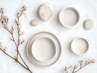 静寂の器と白梅 (Shijaku no utsuwa to shiraume)