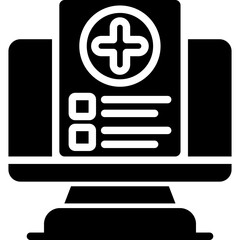 Electronic Medical Records Icon