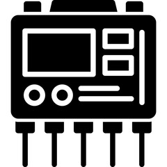 Solar Charge Controller Icon