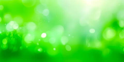 Obraz premium A vibrant green abstract background illustrating the beauty of nature and growth, perfect for eco-friendly projects.