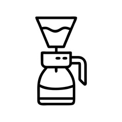 Industrial Coffee Brewer Icon Design

