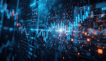 Dynamic Data Visualization of Financial Market Trends