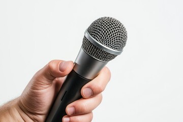 Hand holding a microphone (3)