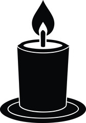 candle vector icon.