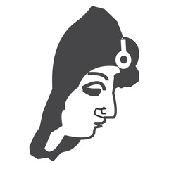 Girl Creative illustration clip art