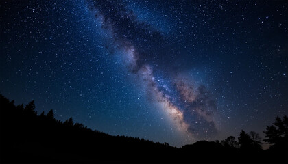 starry night sky
