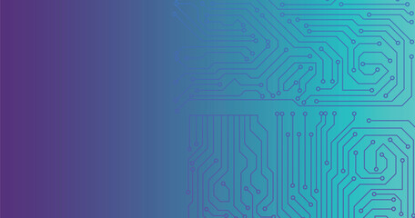 Technology background with hi-tech digital data connection system and computer electronic design. 