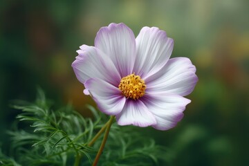 Cosmos Flower: Serene Lavender Bloom in Soft Focus