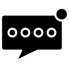chat bubble icon