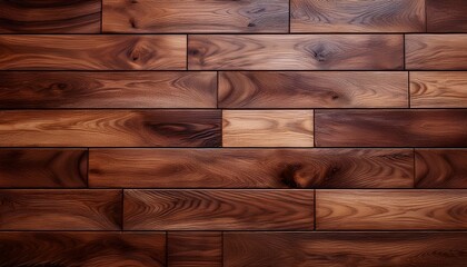 Dark Brown Wood Planks, Rich Texture, Natural Grain, Wooden Wall, Rustic Design, Interior Decor, Hom