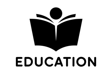Education knowledge learning and reading concept icon