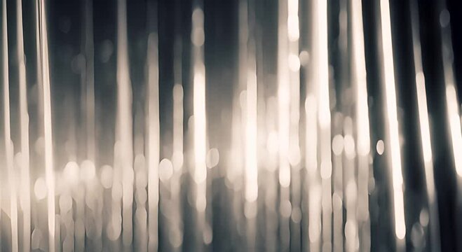 Abstract motion black banner with glitch shimmering particles of metallic silver Glitch effect Abstract design in vertical format 4K
