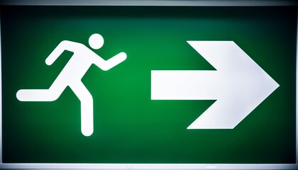 emergency exit sign