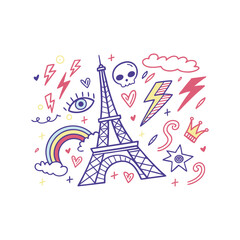 vector illustration of a flower