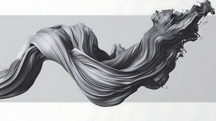 Pure white backdrop enhanced by smooth, abstract textures that create a minimal yet dynamic appearance, conveying tranquility and modern simplicity