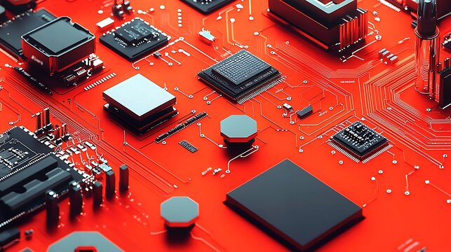 Monotone orange background with subtle repeating hexagonal elements and a sleek clean layout