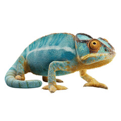 Obraz premium Colorful Chameleon: Nature's Living Masterpiece