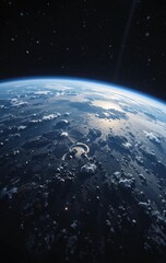 Above It All A Glimpse of Earth from the Depths of Space