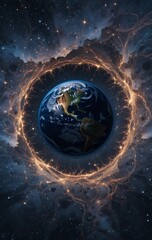 Cosmic Perspective Seeing Earth from the Eyes of the Universe