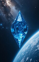A Blue Gem Suspended in Space The Majesty of Earth from Afar