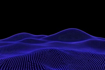 Abstract digital landscape (2)