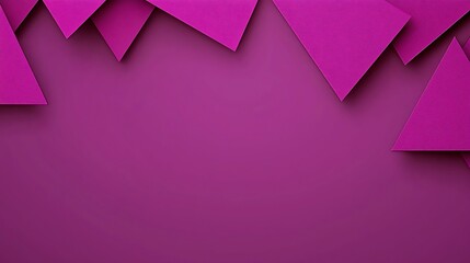 Bold purple background featuring complex geometric shapes, offering a futuristic and high-tech vibe with intricate textures and sharp lines