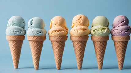 ice cream cones
