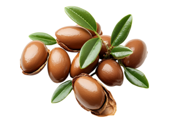 Argan nuts leaves