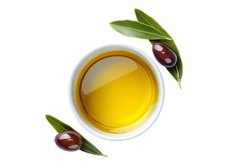 Bowl with jojoba oil