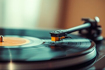 Vintage record player