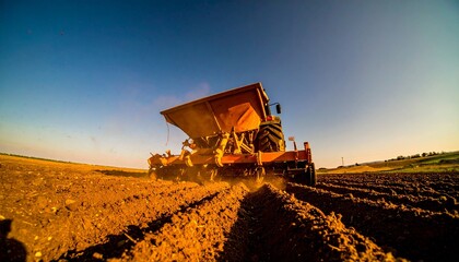 Tractors make vast fields manageable and productive.  
