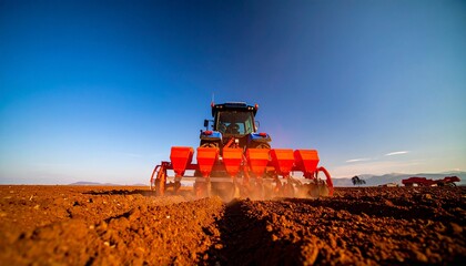 Fototapeta premium The power of technology drives agricultural growth. 