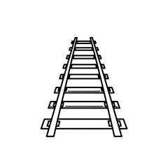 Railway Tracks: The enduring lines of a railway track, stretching into the distance, capture the essence of travel and the passage of time in a simple, stark aesthetic.