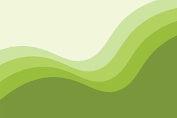 abstract green background with waves